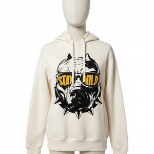 Bleecker and Mercer Cream Hoodie